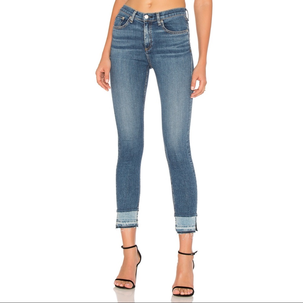 Rag & Bone 10” Capri - Crows Nest - Size 27 - image 1